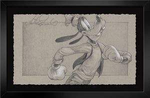 Heather Edwards Artist Signed Ltd Ed Hand-Deckled Graphite Framed Print:"Things Not That Strange Are False"