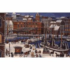 Carol Dyer Handsigned & Numbered Limited Edition: "Port City of Chicago"
