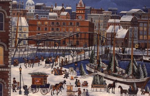 Carol Dyer Handsigned & Numbered Limited Edition: "Port City of Chicago" Carol Dyer Handsigned & Numbered Limited Edition: "Port City of Chicago"