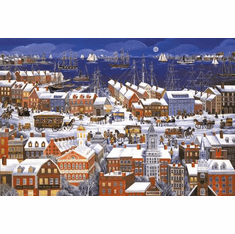 Carol Dyer Limited Edition Print:"Boston, A City By the Sea"