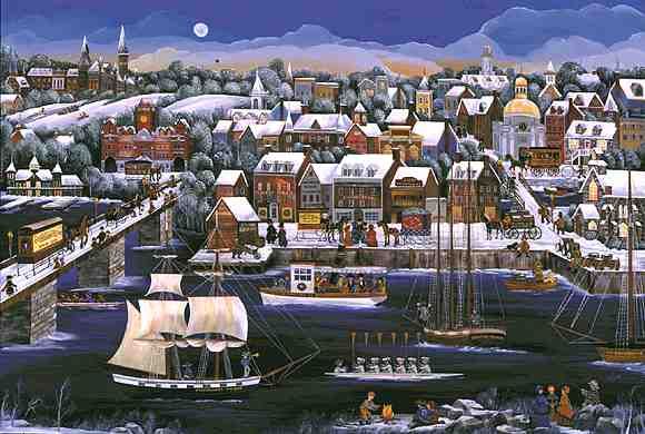 Carol Dyer Limited Edition Print:"Port Of Georgetown"