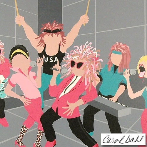 Carol & Steve Dahl Limited Edition Paper: "Rock & Roll"