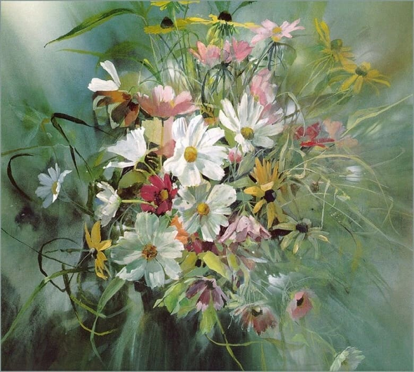 Caroline Blish Signed and Numbered Limited Edition Print: "Out Of The Blue"