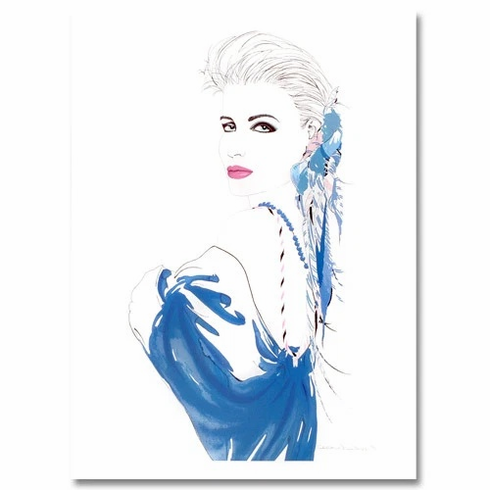 Carolyn Van Hosen Limited Edition Serigraph Print: "Patricia" Carolyn Van Hosen Limited Edition Serigraph Print: "Patricia"