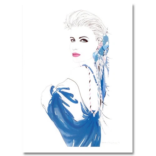 Carolyn Van Hosen Limited Edition Serigraph Print: "Patricia"