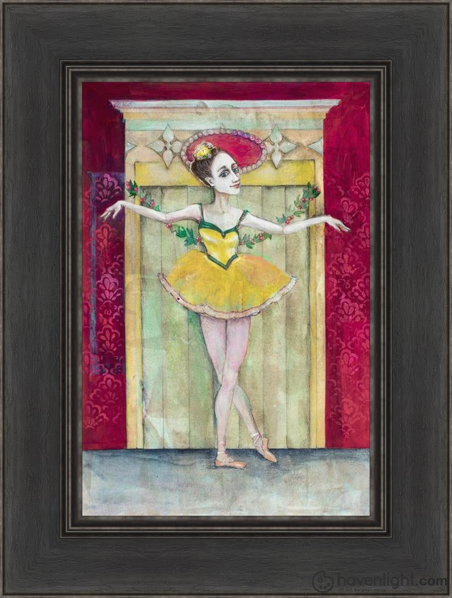 Cassandra Barney Fine Art Canvas Giclee: "Ballerina Tutu"