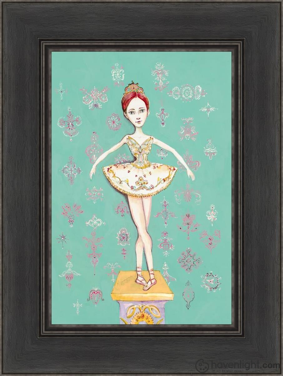 Cassandra Barney Fine Art Canvas Giclee: "Dancing on a Very Small Stage"