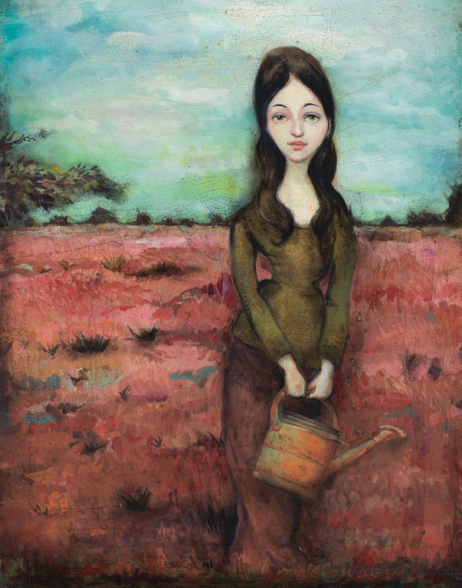 Cassandra Barney Fine Art Canvas Giclee: "In Her Wilderness"
