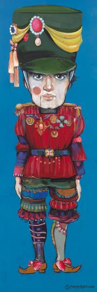 Cassandra Barney Fine Art Canvas Giclee: "Nutcracker"