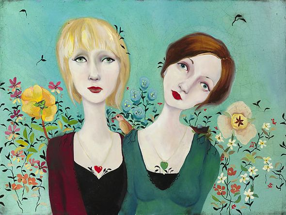 Cassandra Barney Handsigned and Numbered Limited Edition Giclee on Canvas : "My Fate is not Your Fate"