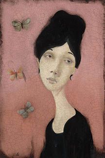 CASSANDRA CHRISTENSEN BARNEY 12X18 Secondary Market Art: "GENEVIEVE APCNV"