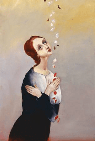 Cassandra Christensen Barney Artist Handsigned and Numbered Limited Edition Gicl&eacute;e Canvas: "Atonement"