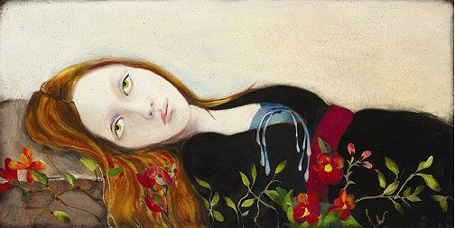Cassandra Christensen Barney Handsigned and Numbered Limited Edition Canvas Giclee:"If You Should Leave Me"