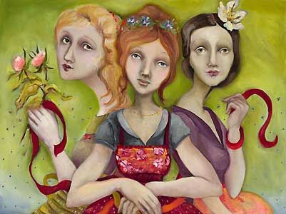 Cassandra Christensen Barney Handsigned and Numbered Limited Edition Giclee on Canvas:"Together They Could Do So Much"