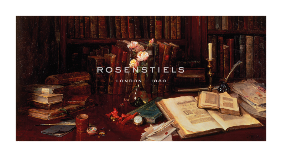 Catherine Wood Hand Numbered Limited Edition Print on Paper :"Books"