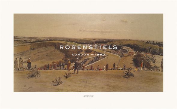 Cecil Aldin Hand Numbered Limited Edition Print on Paper :"Goodwood"