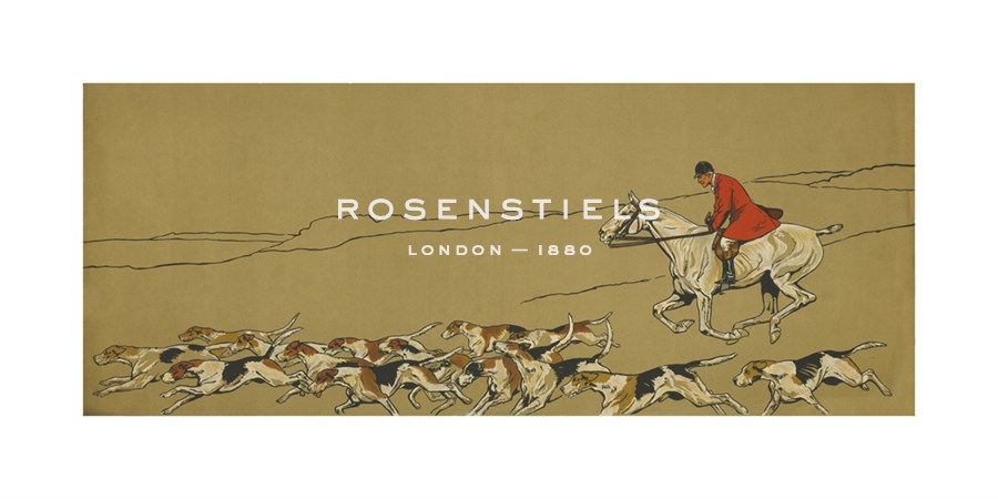 Cecil Aldin Hand Numbered Limited Edition Print on Paper :"In the Wake of his Darlings"