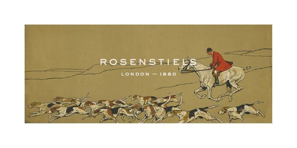 Cecil Aldin Hand Numbered Limited Edition Print on Paper :"In the Wake of his Darlings"