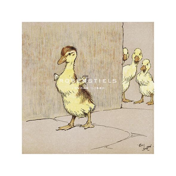 Cecil Aldin Hand Numbered Limited Edition Print on Paper :"Off to See the World"