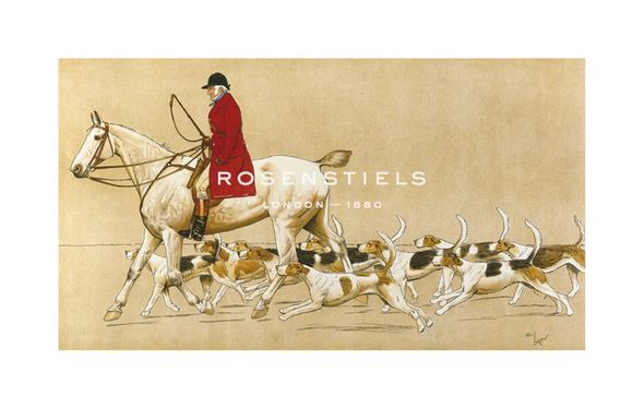 Cecil Aldin Hand Numbered Limited Edition Print on Paper :"The Old School"