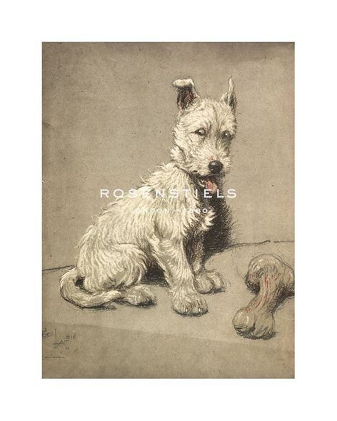 Cecil Aldin Hand Numbered Limited Edition Print on Paper :"Ye Ken"