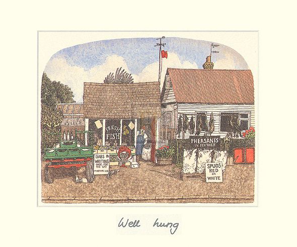 Chad Coleman Hand Numbered Limited Edition Print on Paper :"Well Hung"