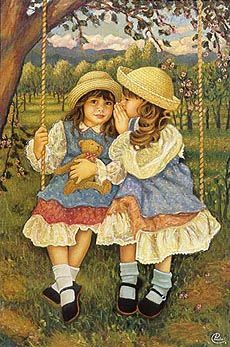 Chantal Poulin Limited Edition Print: "The Secret"