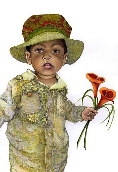 Charles Bibbs and Kenneth Gatewood Special Edition Remarque Giclee Print:"Zion"