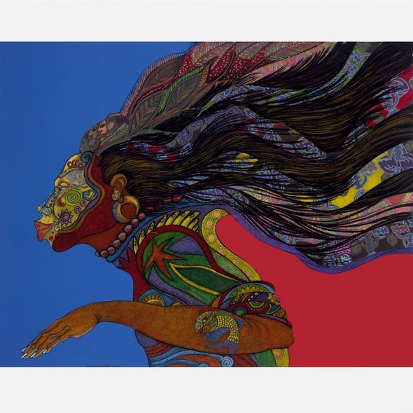 Charles Bibbs Artist Signed Limited Edition Giclee Print: "Adorning Glory"