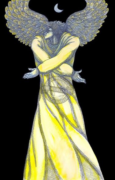 Charles Bibbs Hand Signed and Numbered Limited Edition: "Angel of Light"