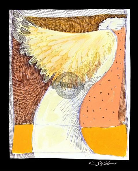 Charles Bibbs Hand Signed and Numbered Limited Edition: "Angel Wings"