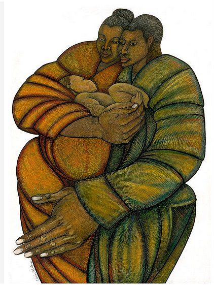 Charles Bibbs Artist Signed Limited Edition Print:"New Life"