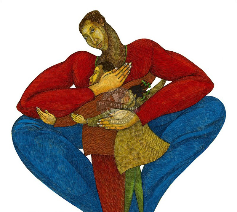 Charles Bibbs Hand Signed and Numbered Limited Edition: "Daddy"