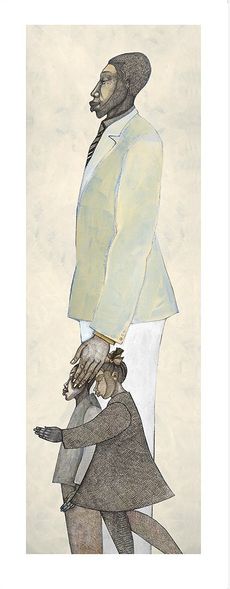 Charles Bibbs Artist Proof Limited Edition Print:"Daddy's Love"