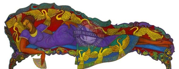 Charles Bibbs Hand Signed and Numbered Limited Edition: "Daydreamer"