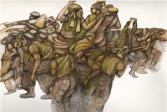 Charles Bibbs Hand Signed and Numbered Limited Edition "Hats Boots & Baggy Pants "