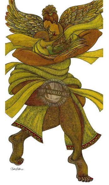 Charles Bibbs Hand Signed and Numbered Limited Edition: "Healing Grace"