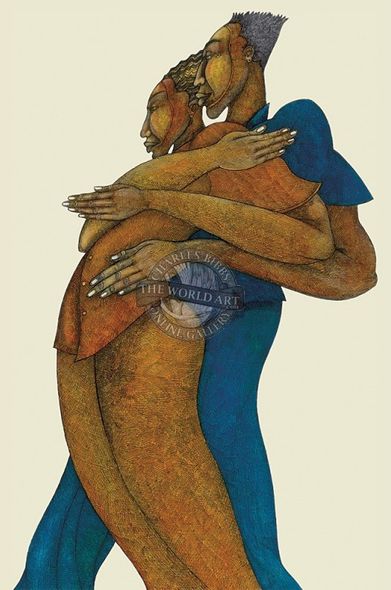 Charles Bibbs Hand Signed and Numbered Limited Edition: "Love Dance"