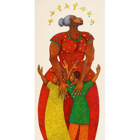Charles Bibbs Hand Signed and Numbered Limited Edition: "Mama"