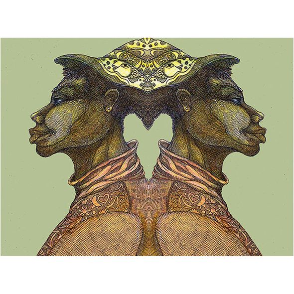 Charles Bibbs Hand Signed and Numbered Limited Edition:"One Love"