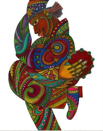 Charles Bibbs Artist Signed Limited Edition Remarque Giclee Print:"Mister Fun"