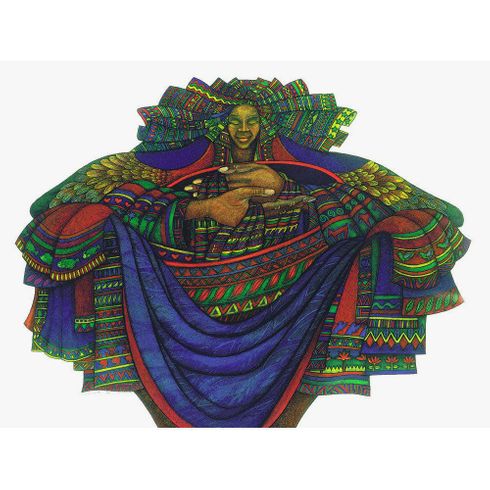 Charles Bibbs Artist Signed Limited Edition Print: "The Gift 3"