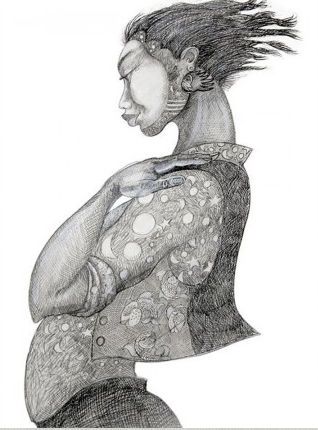 Charles Bibbs Artist Proof Limited Edition Giclee Print:"Mystic Girl"