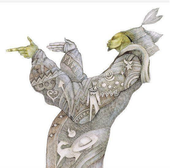 Charles Bibbs Hand Signed and Numbered Limited Edition:"Mystic Holyman"