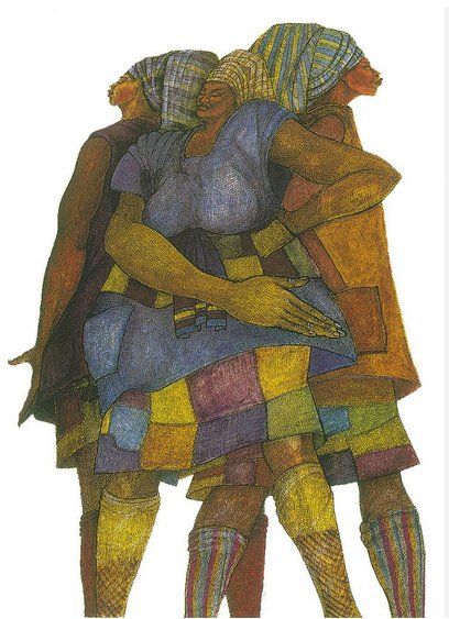 Charles Bibbs Artist Proof Limited Edition Print:"Patches"