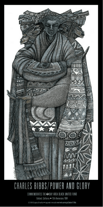 Charles Bibbs Artist Signed Limited Edition Lithograph: "Power & Glory"