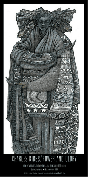 Charles Bibbs Artist Signed Limited Edition Lithograph: "Power & Glory"