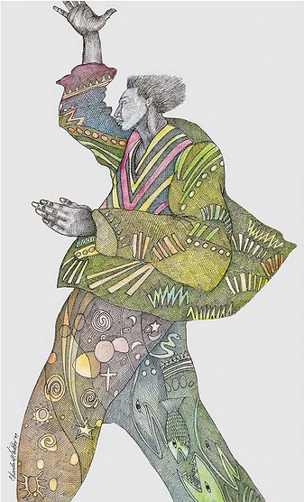 Charles Bibbs Hand Signed and Numbered Limited Edition Print:"Victory Coat"