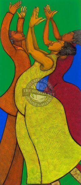 Charles Bibbs Hand Signed and Numbered Limited Edition: "Rejoice"