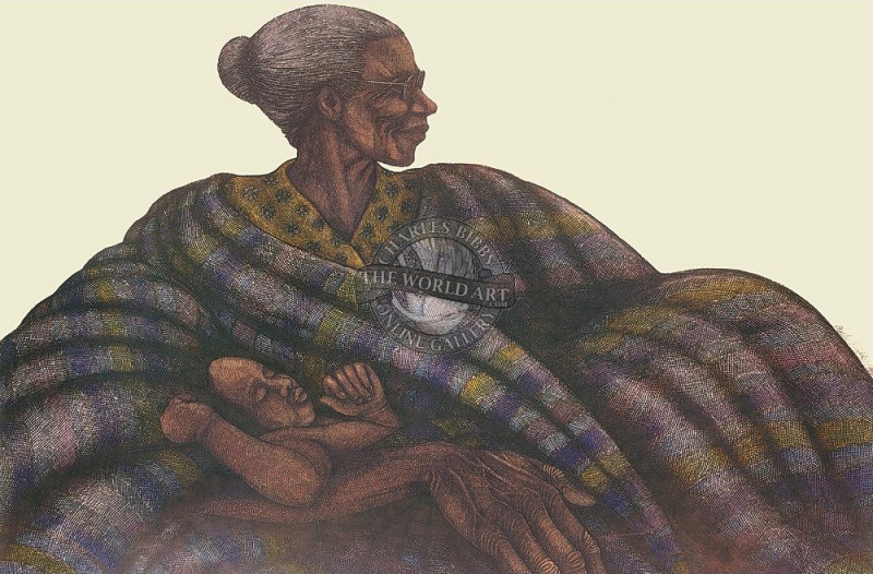 Charles Bibbs Hand Signed and Numbered Limited Edition: "Reunion"